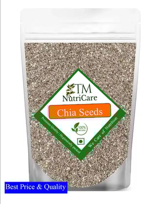 Chia Seeds for weight loss With Omega 3, Calcium, Fiber and Zinc Super food 100 gm
