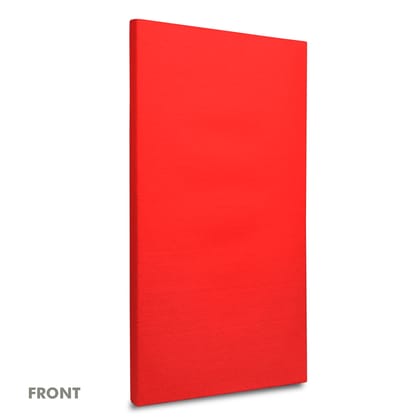 AMSSKAR 1000mm X 500mm X 50mm, Fabric Wrapped Acoustic Sound Absorbing Panel, Fire & Moisture Proof with 10 Years Long Durability, WPC Material (Interior) NRC >0.90~0.05 (Cherry Red)