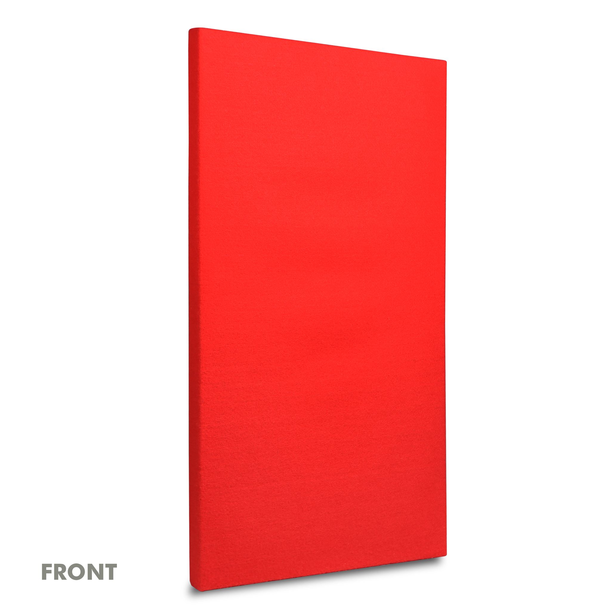 AMSSKAR 1000mm X 500mm X 50mm, Fabric Wrapped Acoustic Sound Absorbing Panel, Fire & Moisture Proof with 10 Years Long Durability, WPC Material (Interior) NRC >0.90~0.05 (Cherry Red)