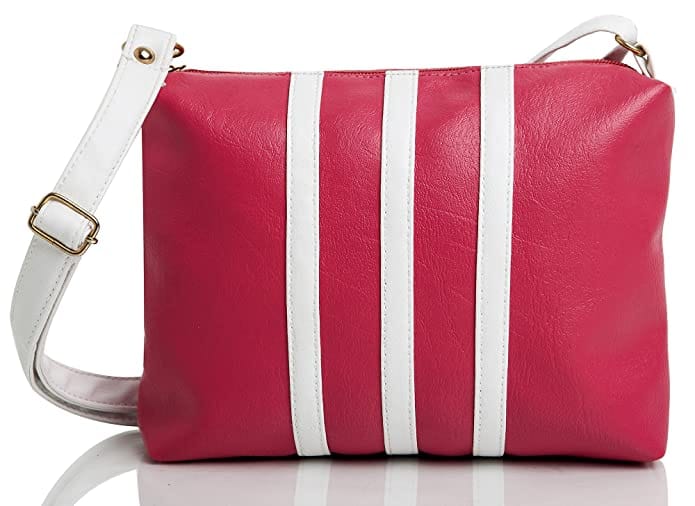 Pu Leather stylish and fashionable sling bag for girls and women with zip closure and Adjustable Straps Cross Body Bags & Sling Bags - Handbags | Buy online on ZillyBuy