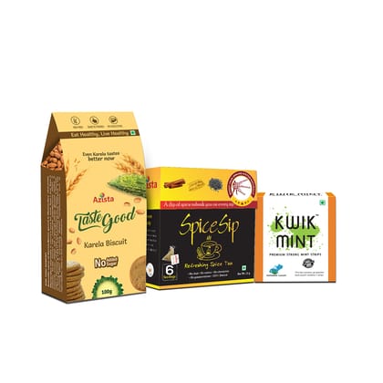 Eat Sip Refresh Combo Pack � Tastegood, Spicesip and Kwikmint