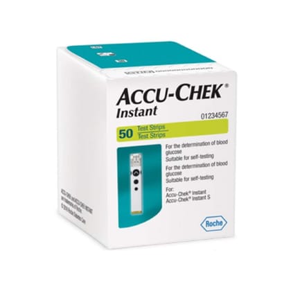 Accu-Chek Instant Strips, Pack of 50