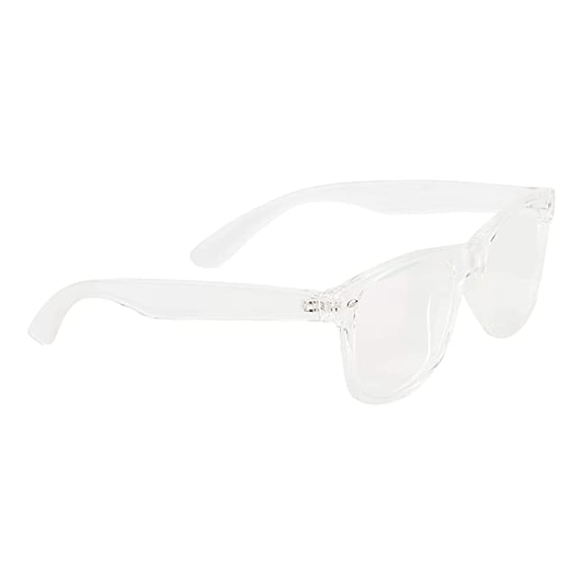 Transparent Frame Sunglasses | Bamboo Sunglasses | Blue Sunglasses