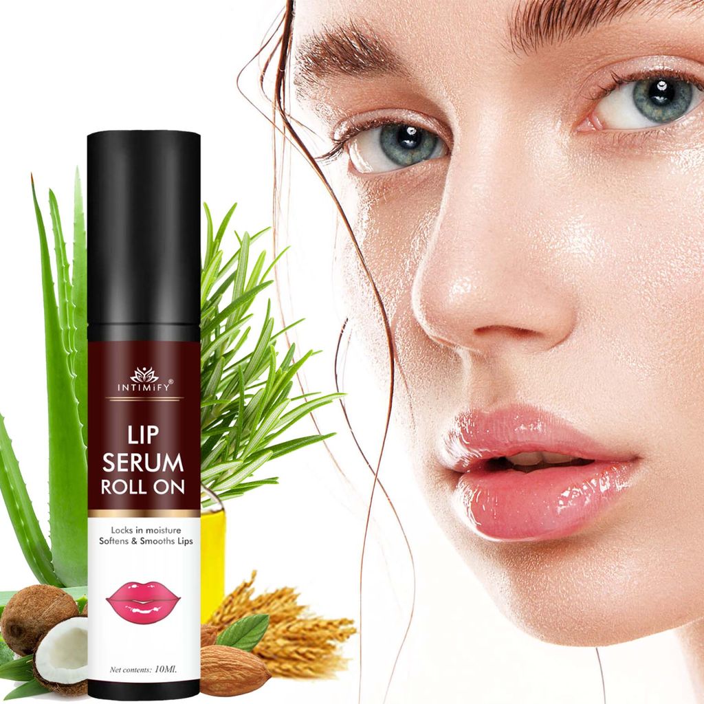 Intimify Lip Serum Roll On Makes Lips Soft and Supple, Heal Cracked Lips, Moisturize Lips
