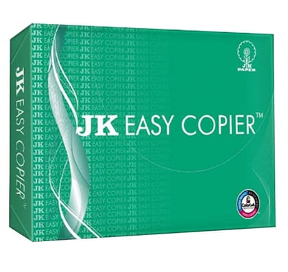 J K Easy Copier Paper F'scape  Size: 21.5 x 34.5 cm [ 500 sheet] Price for one Pkt Green Packing