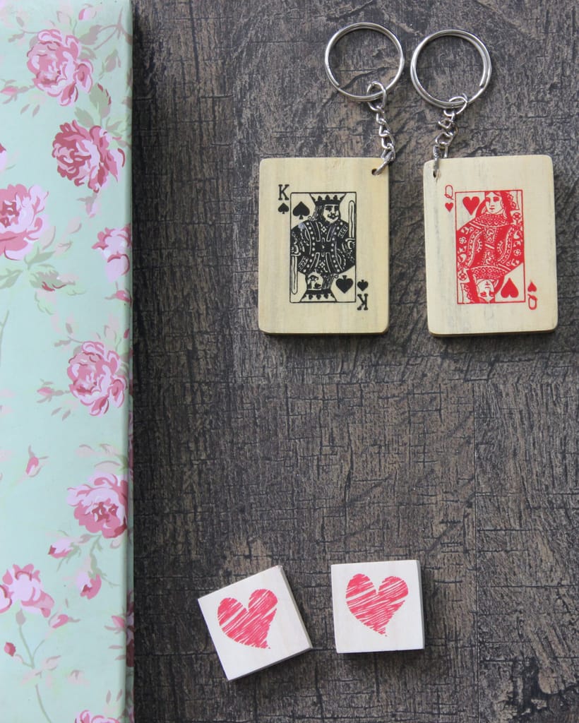 IVEI King and Queen KeyRing - Set of 2