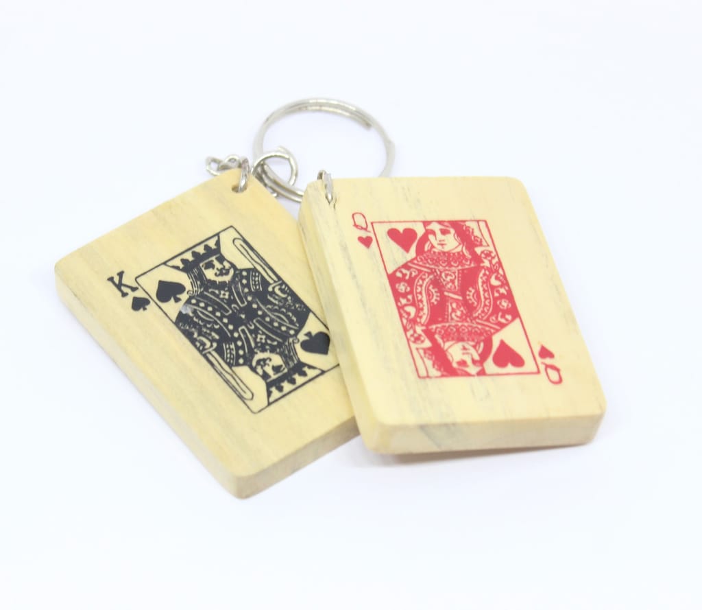 IVEI King and Queen KeyRing - Set of 2