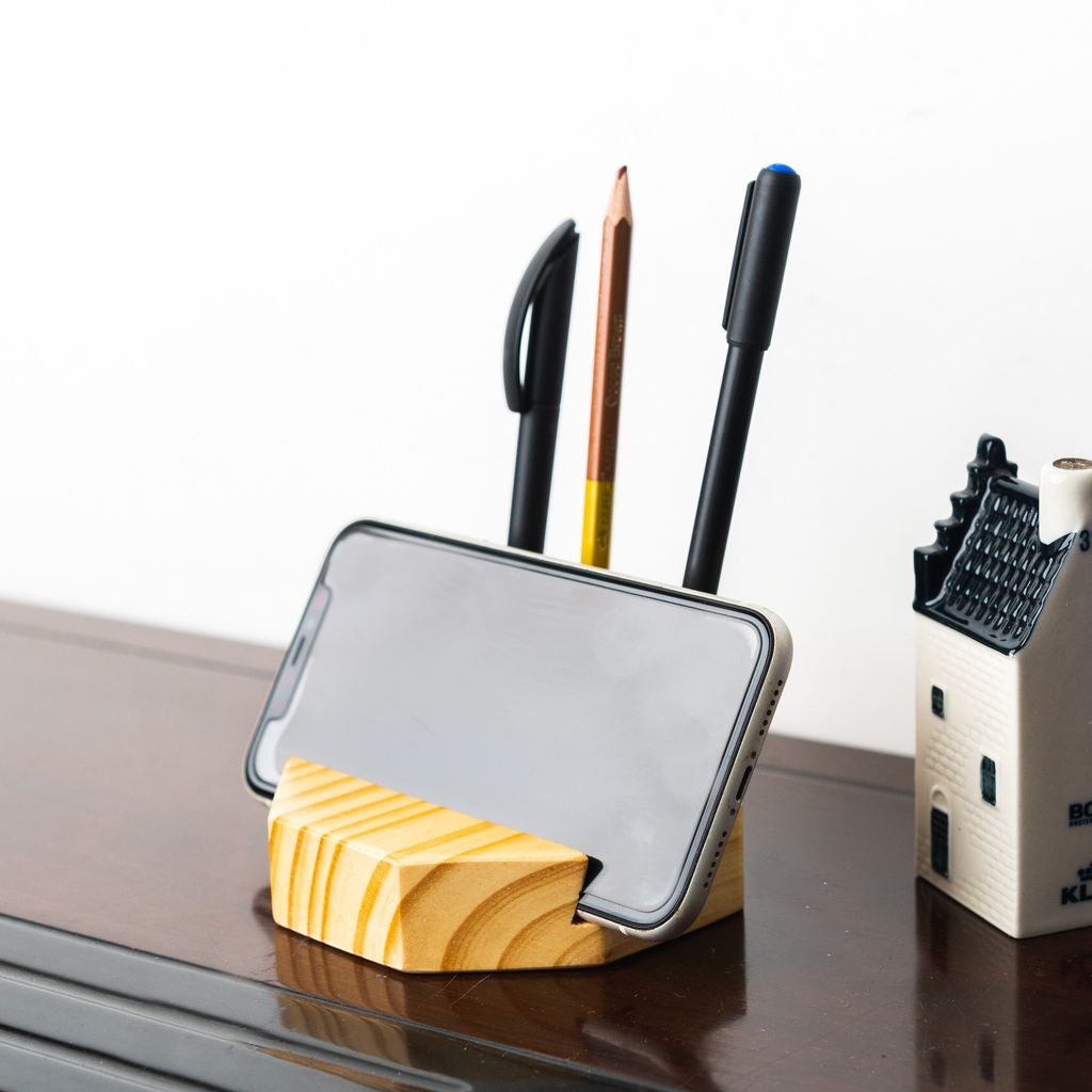 IVEI Hexagon Mobile Holder With Groove