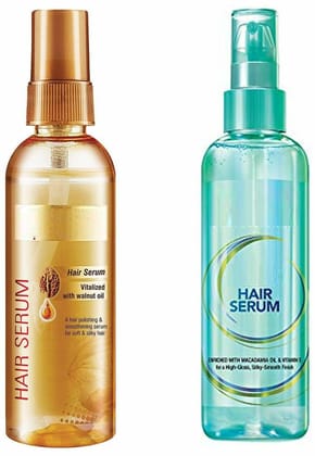 Xtreme Glossy Straightening Repair-Oil Wallnut Oil  & Vitamin B5 & Smoothening High-Gloss Hair serum Macadamia Oil & Vitamin E