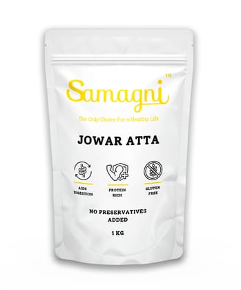 Samagni Jowar Atta | Sorghum Flour | Super Healthy Gluten-Free 1KG