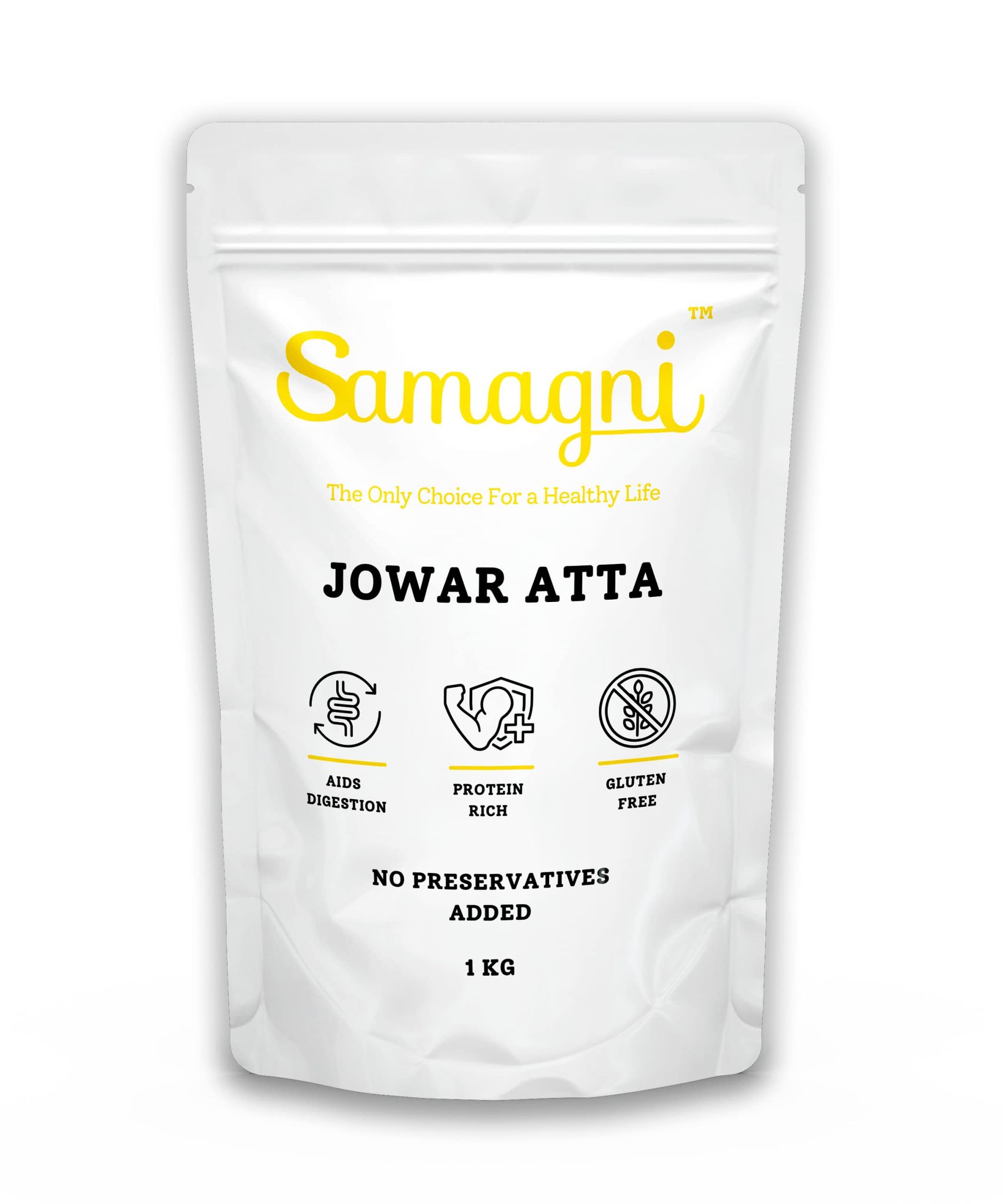 Samagni Jowar Atta | Sorghum Flour | Super Healthy Gluten-Free 1KG