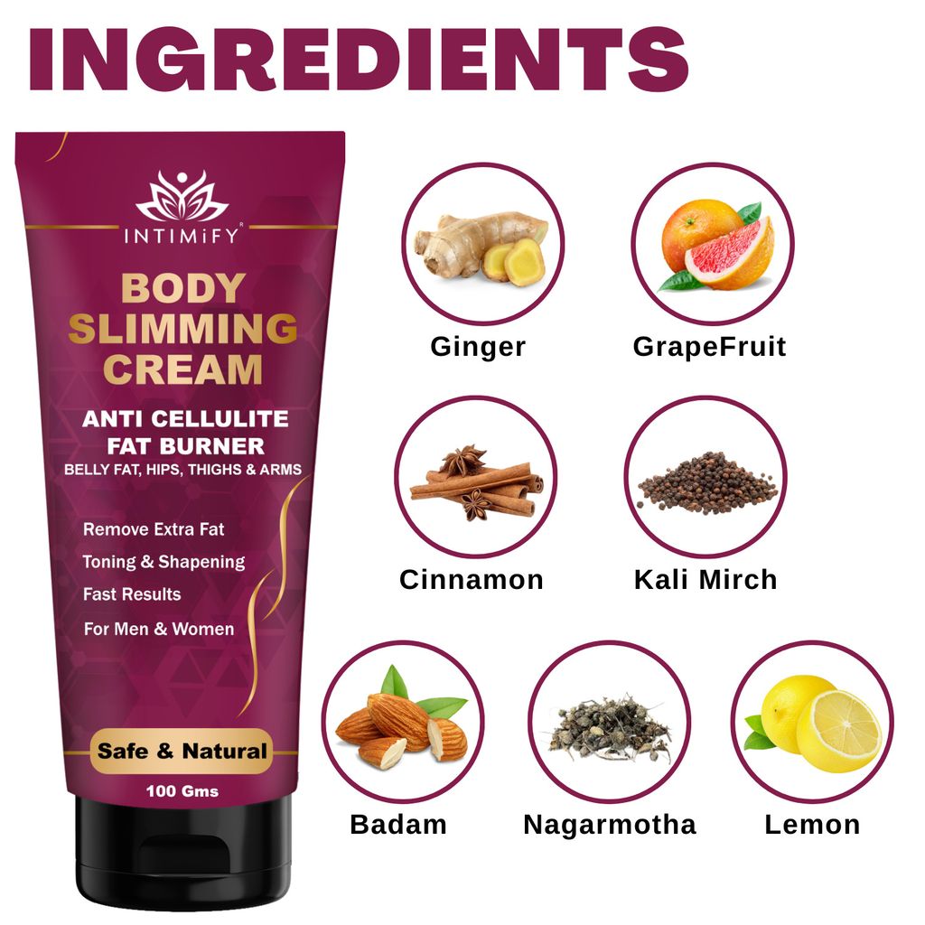 Intimify Fat Burner Cream, Fat Loss Cream, Fat Burner Oil, Shaping Cream, Firming Cream 100 g