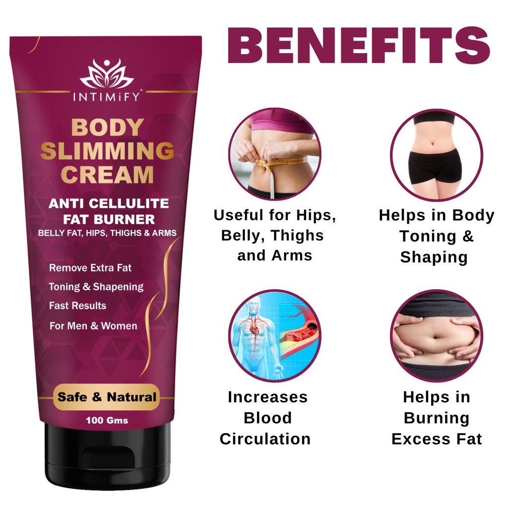 Intimify Fat Burner Cream, Fat Loss Cream, Fat Burner Oil, Shaping Cream, Firming Cream 100 g