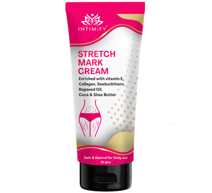 Intimify Stretch Mark Cream, Stretch Mark Remover, Scar Cream, Firming Cream 50 g