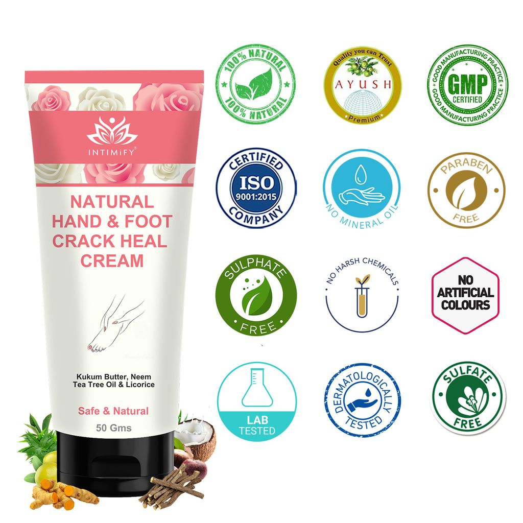 Intimify Foot Crack Cream, Foot Care, Krack Cream, Foot Crack, Foot Cream ( 50 g )