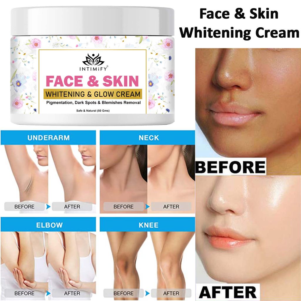 Intimify Face Whitening Cream, skin brightening cream, skin whitening cream, underarm whitening cream, Night Cream (50 gms)