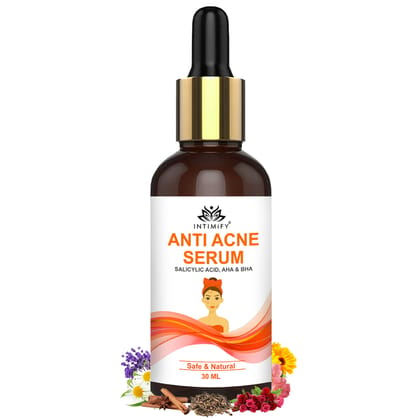 Intimify anti acne serum, anti aging wrinkles serum, face serum, skin brightening serum, anti wrinkle face serum (30 ml)
