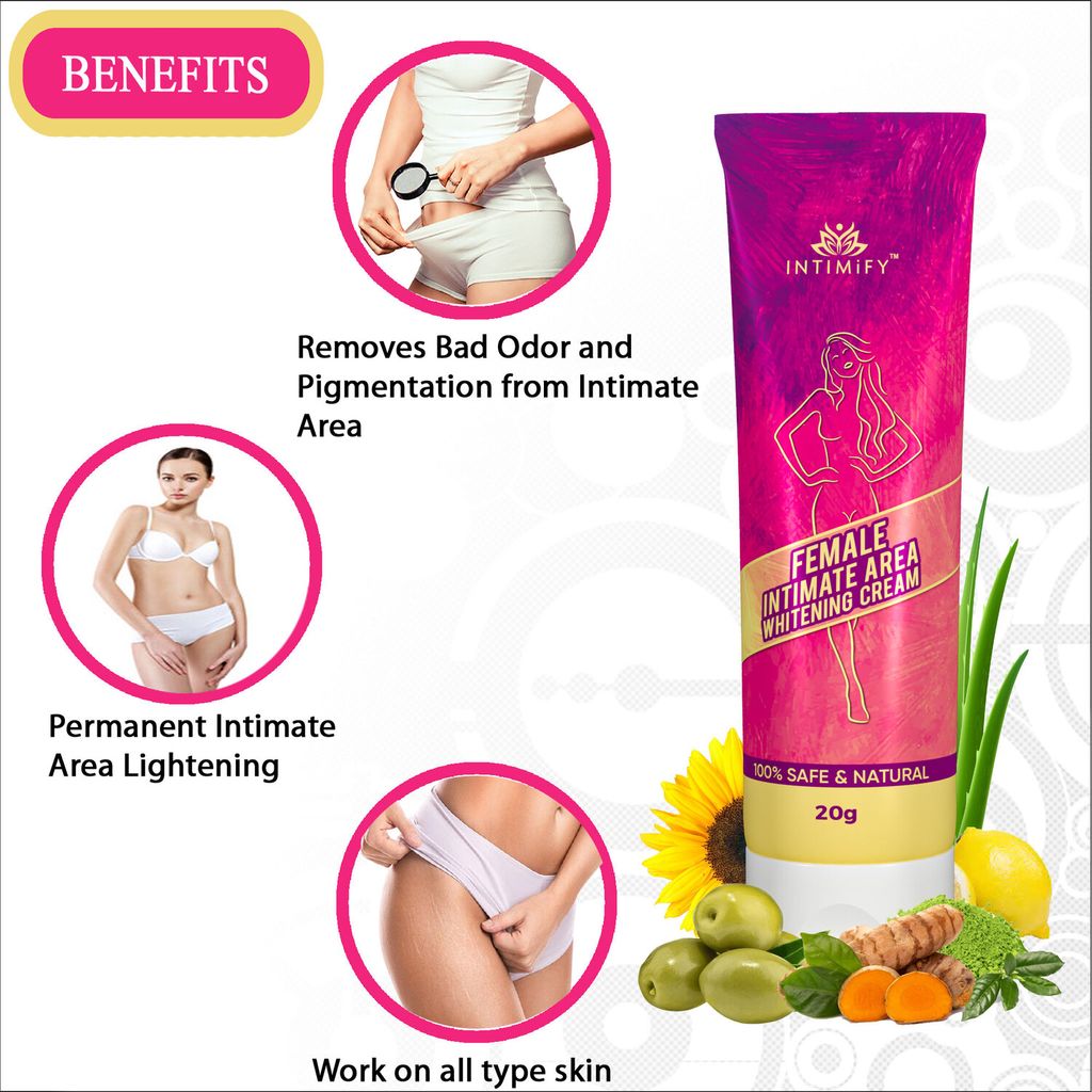 Intimify Female Intimate Area Whitening Cream, intimate lubricant, intimate hygine, intimate lightening cream, intimate care