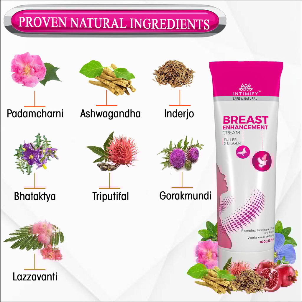 Intimify Breast Enhancement Cream, breast tightening cream, breast increase cream, breast enlargement