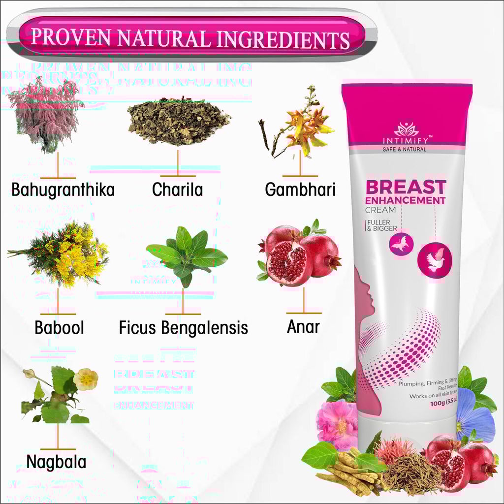 Intimify Breast Enhancement Cream, breast tightening cream, breast increase cream, breast enlargement