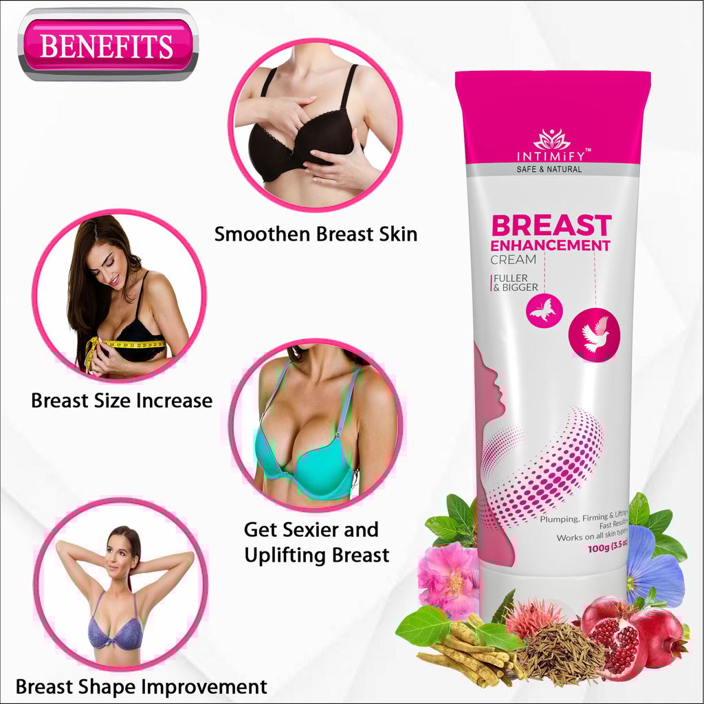 Intimify Breast Enhancement Cream, breast tightening cream, breast increase cream, breast enlargement