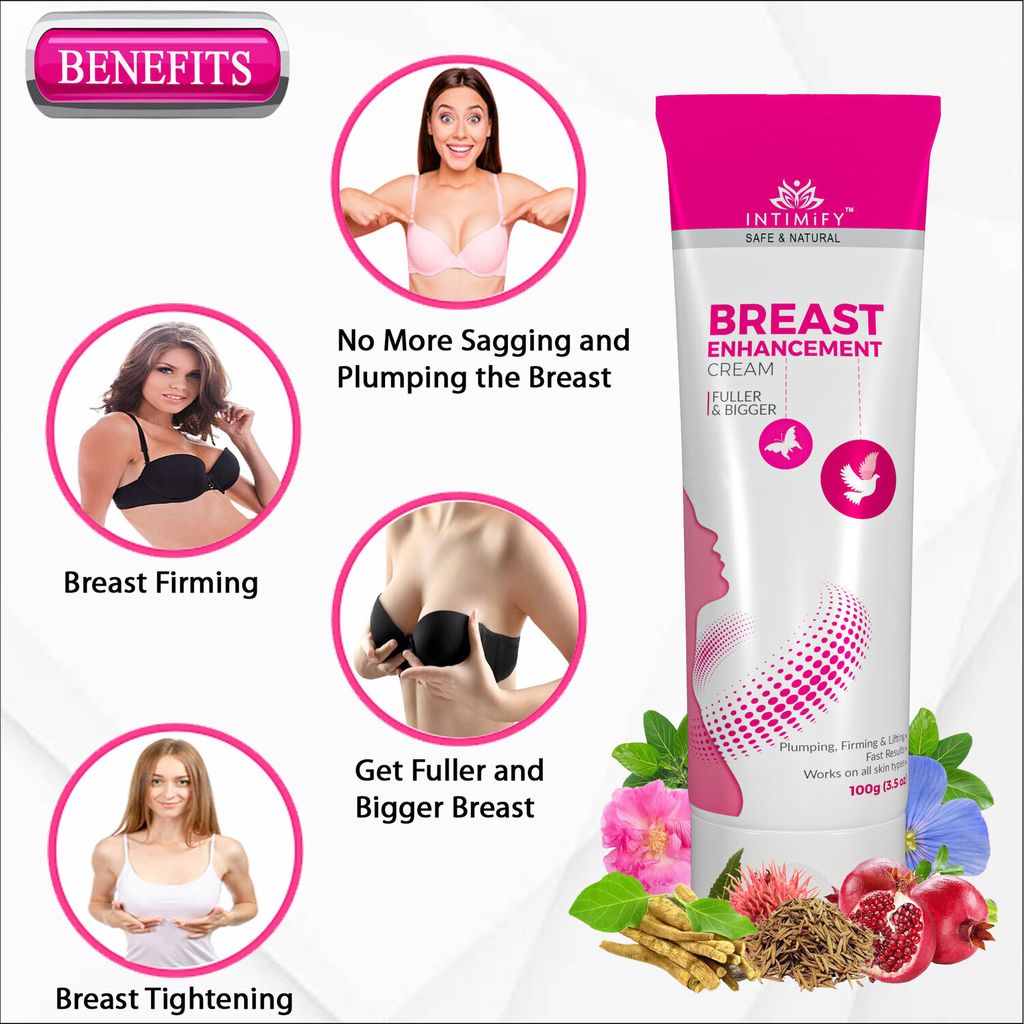 Intimify Breast Enhancement Cream, breast tightening cream, breast increase cream, breast enlargement