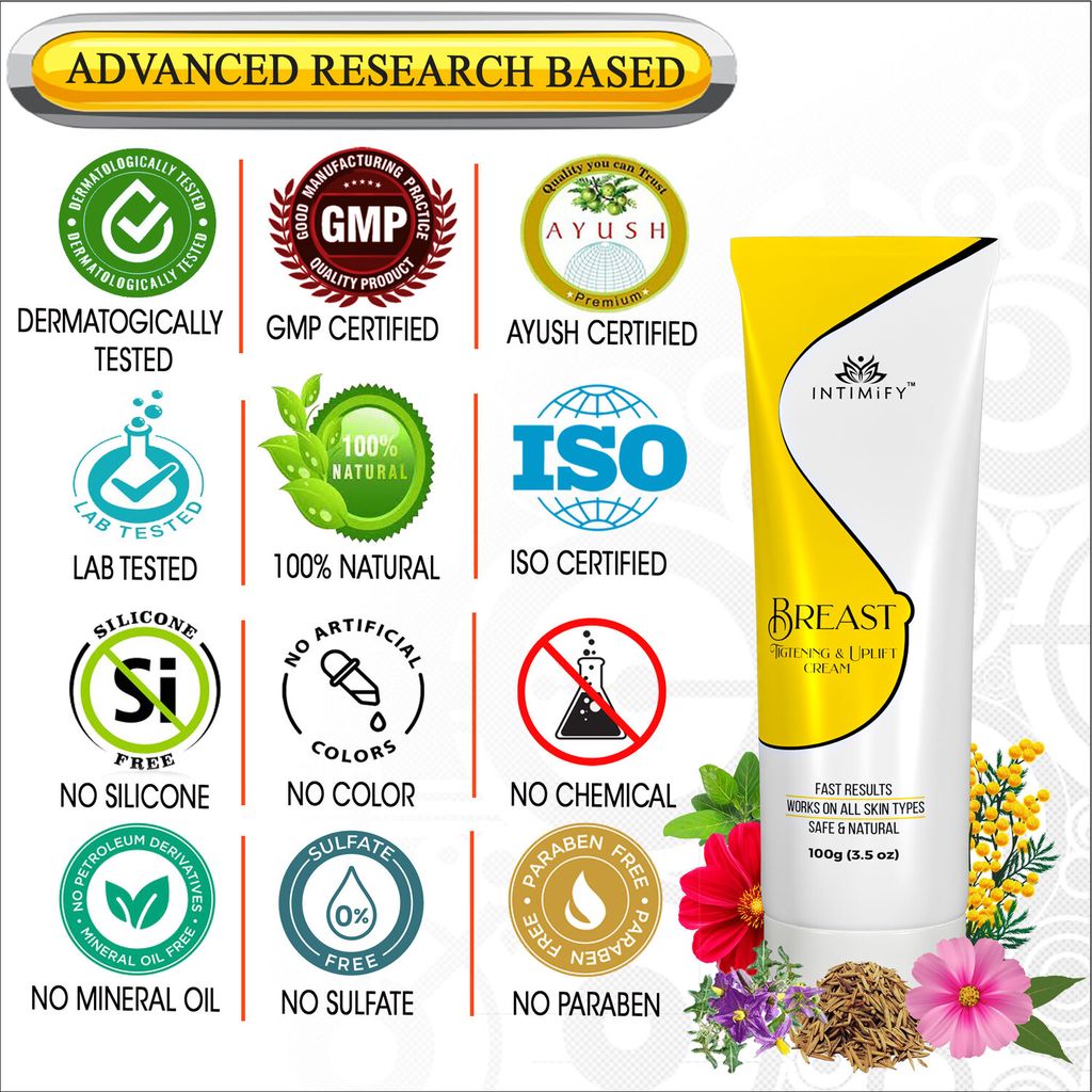 Intimify Breast Tightening Cream for big breast, breast tightening cream, breast increase cream, breast growth