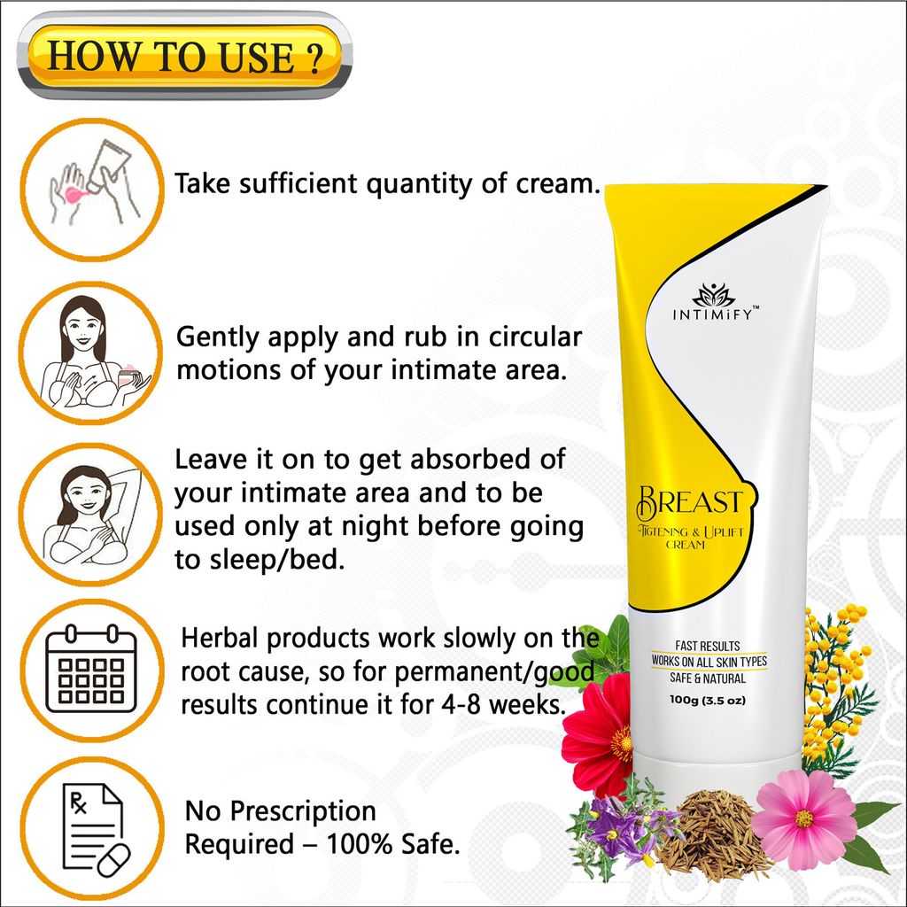 Intimify Breast Tightening Cream for big breast, breast tightening cream, breast increase cream, breast growth