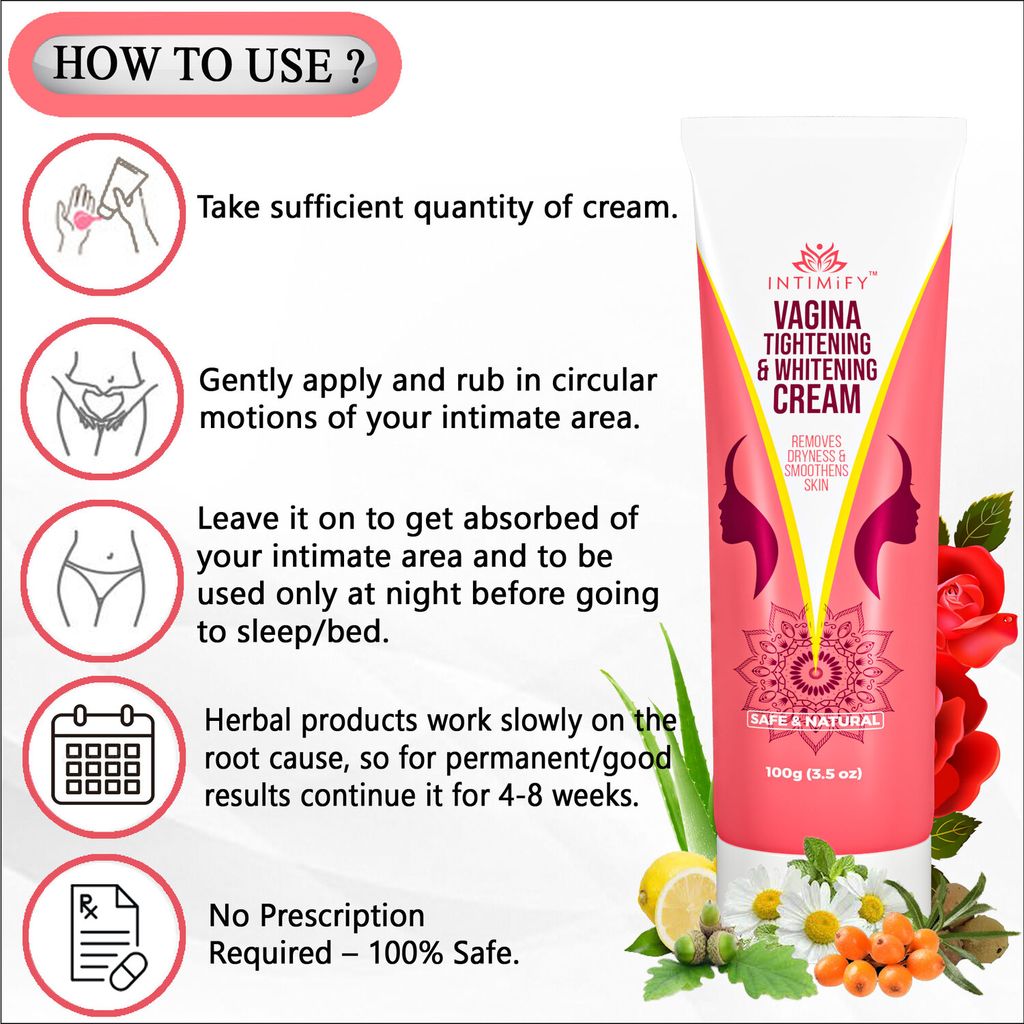 Intimify Vagina Tightening Cream, vagina whitening cream, vagial tightening, vaginal tightening natural, vagini whitening cream