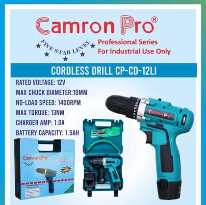 Drill Kit Machine Camron CP-CD-12Li