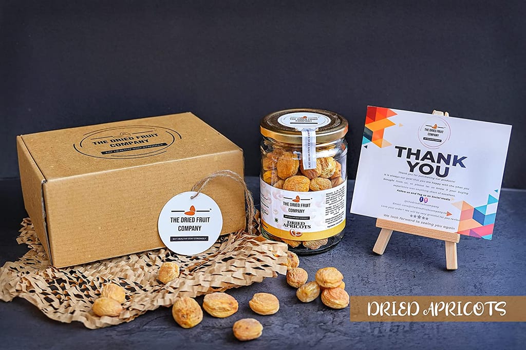 The Dried Fruit Company Dried Apricot Dry Fruit Healthy Naturally Tasty Increases Immunity (500gm)