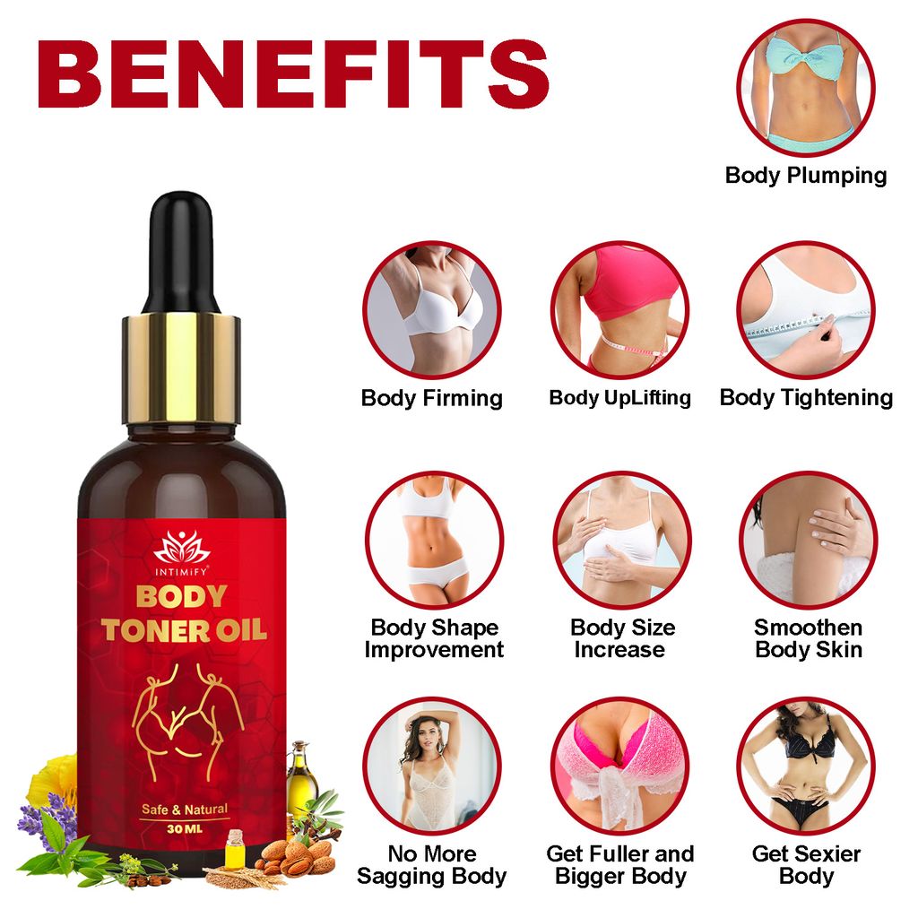Intimify Breast Toner Oil, Breast Enlargement Oil, Breast Growth Oil, Breast Oil, Bosom Massage Oil, breast tightening