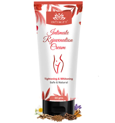 Intimify Intimate Rejuvenating Cream for intimate care, intimate lightening, female intimate lightening, vaginal whitening