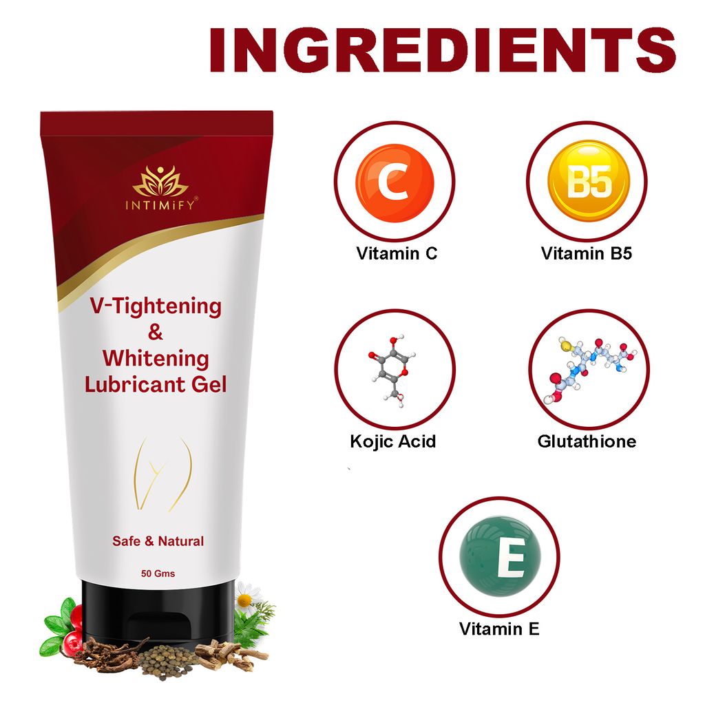 Intimify V-Tightening & Whitening Cream for vaginal whitening, vaginal tightening, ayurvedic vaginal tightening