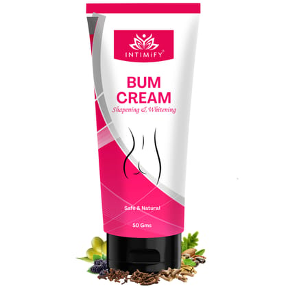 Intimify Bum Cream for hips enlargement, hip cream, hips enlargement cream, hips massage, bum shape