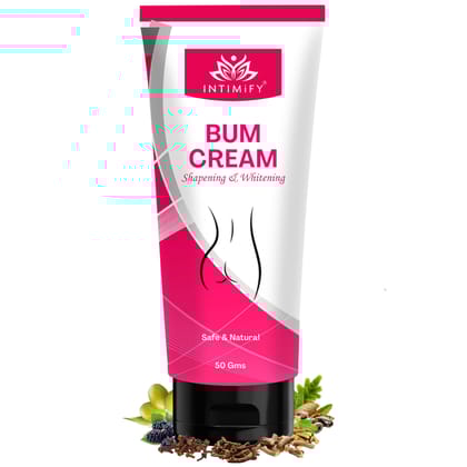 Intimify Bum Cream for hips enlargement, hip cream, hips enlargement cream, hips massage, bum shape