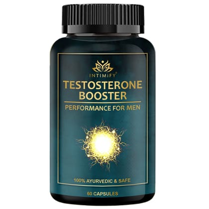 Intimify Testosterone Booster for Men Sexual Wellness, Sex Stamina, Extra Pleasure, Stamina & Power, Increase Size