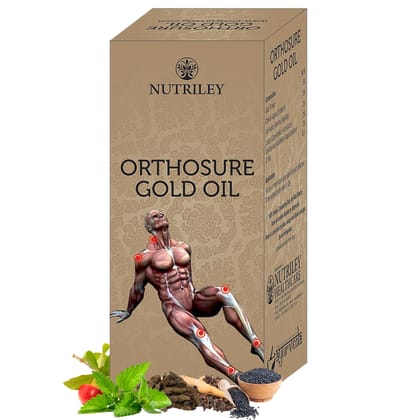 Nutriley Orthosure Gold Oil - Joint Pain / Arthritis Oil (30ML)