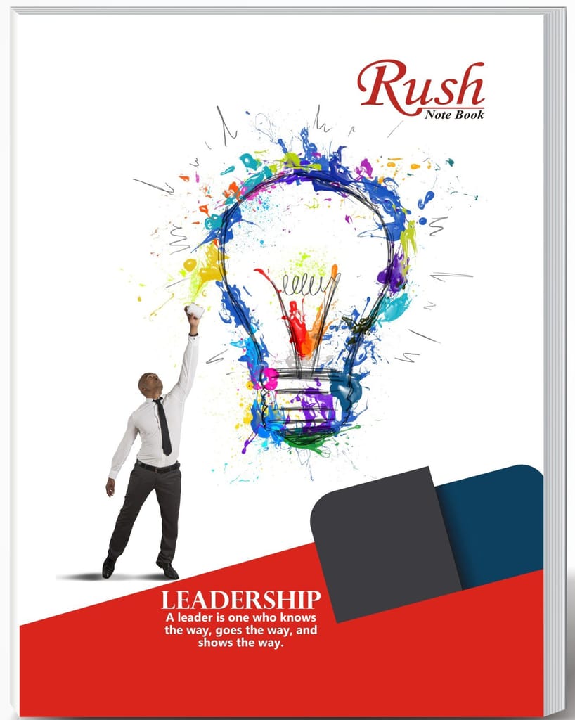 Rush 168 Pages Jumbo (24x18 cm) Notebook - 4 Line with Gap (English) - Stationery | Buy online on ZillyBuy