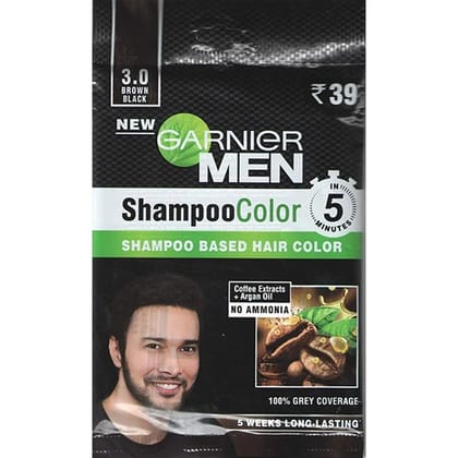 Garnier Men Shampoo Color Shampoo Based Hair Color 49 gm