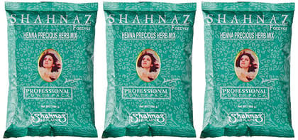 Shahnaz forever Henna Precious Herb Mix - 3x100Gm (Combo Pack)