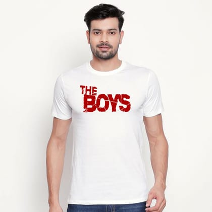 The Boys Half White Tshirt for Boys