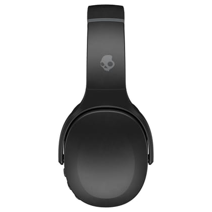 Skullcandy Crusher Evo Wireless Over-Ear-Headphone with Rapid Charge Personal Sound App and Built-in Tile Finding Technology with mic (Black)