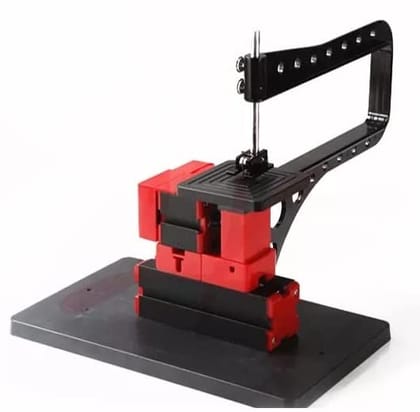 Jigsaw Machine | 24W Mini Bow Arm Saw | Best For Industrial, Diy Woodworking, Hobby, Art, Crafts, Cut Wood, Plastic, Metal | Touch Safe | Children'S Learning Tool
