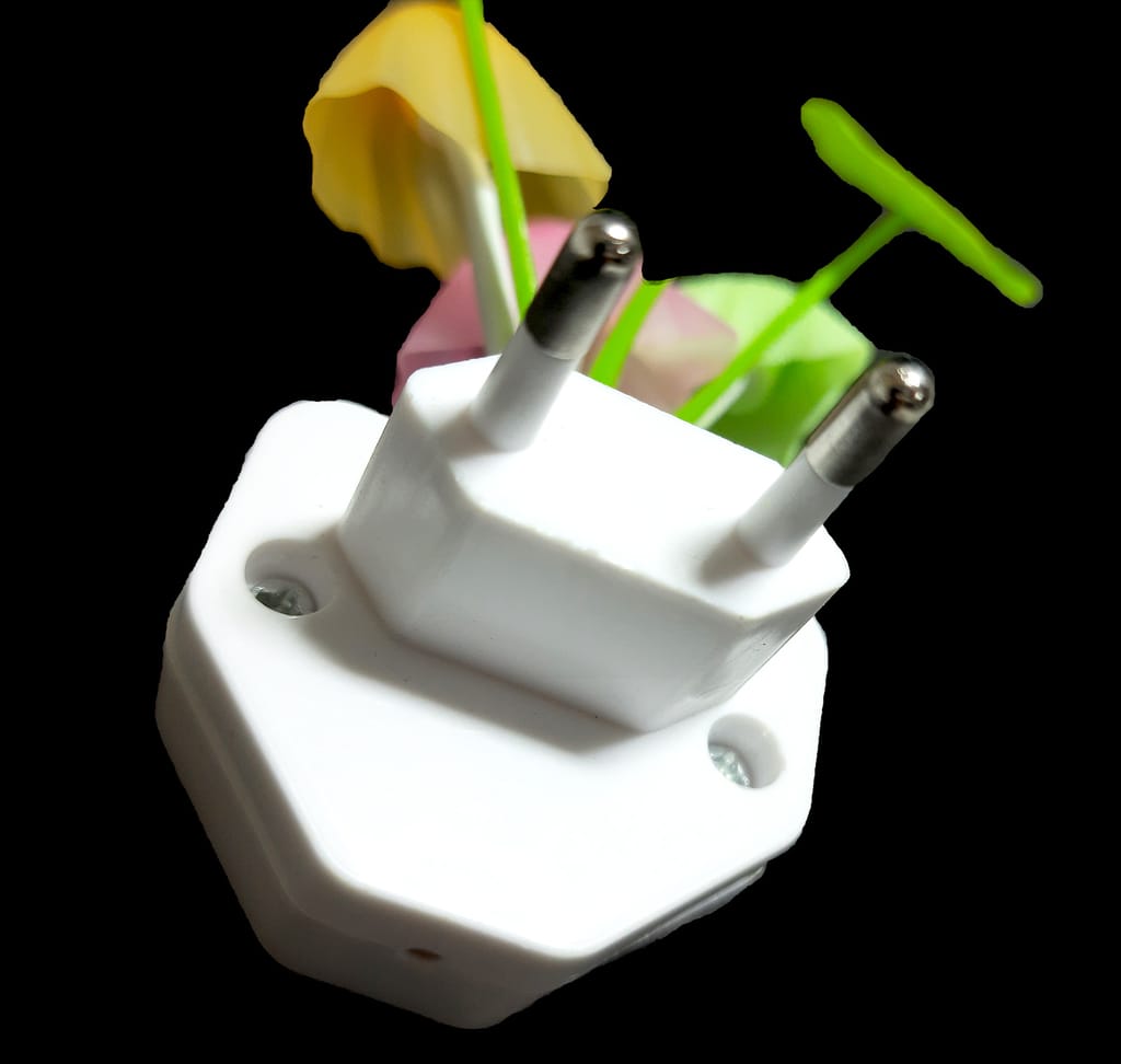 ZURU BUNCH Colorful LED Mushroom Night Light Bed Lamp Home Illumination Light sensor, Mushroom Light Night Lamp