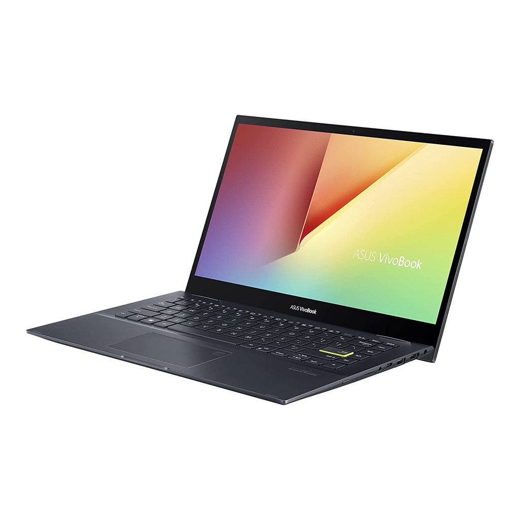 ASUS VivoBook Flip 14 (2021), AMD Ryzen 5 5500U, 14 inches FHD Touch 2-in-1 Laptop (8GB RAM/512GB SSD/Integrated Graphics/Office 2019/Windows 10/Bespoke Black/1.5Kg), TM420UA-EC501TS