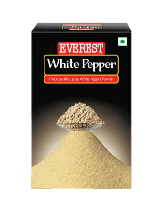 EVEREST WHITE PEPPER SAFED MIRCH (finest quality pure white pepper powder) 50gms