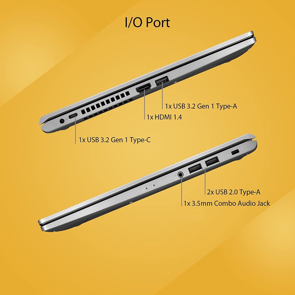 ASUS VivoBook 15 (2021) Intel Core i5-1035G1 10th Gen, 15.6"(39.62cms) FHD Thin and Light Laptop (8GB RAM/512GB + 32GB Optane Memory/Windows 11/Office 2021/Silver/1.8 Kg), X515JA-EJ562WS