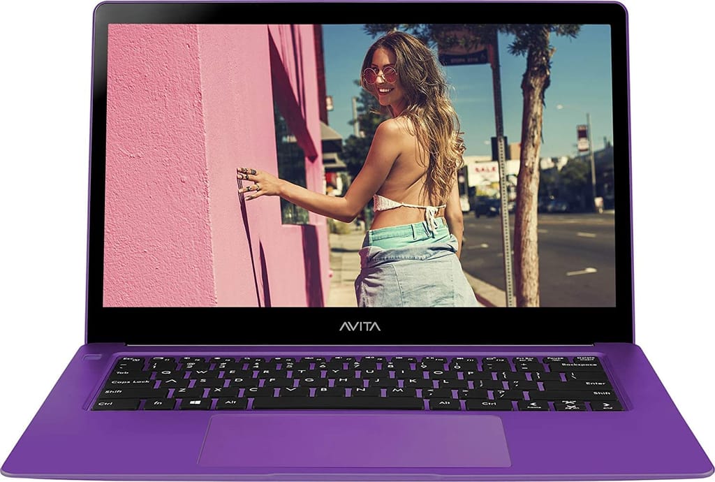 AVITA PURA E14 NS14A6ING541- BPA 14 inches Laptop AMD Radeon R4 (APU Dual Core A6 / 8GB /256 GB SSD / Windows 10 Home) 1.34 kg Bubble Purple