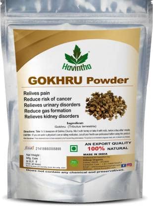 Havintha Natural Gokhru Powder for Relives Pain - Gokshura Churna - 100 gm